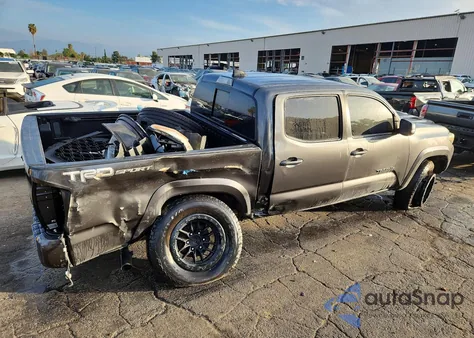 2020 Toyota Tacoma Double Cab z USA, uszkodzony, nr VIN 3TMAZ5CN0LM119036